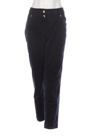 Γυναικείο κοτλέ παντελόνι Cecil, Μέγεθος XXL, Χρώμα Μπλέ, Τιμή 12,68 €