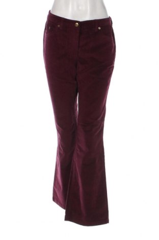 Pantaloni de velvet de femei Cheer, Mărime M, Culoare Roșu, Preț 66,58 Lei