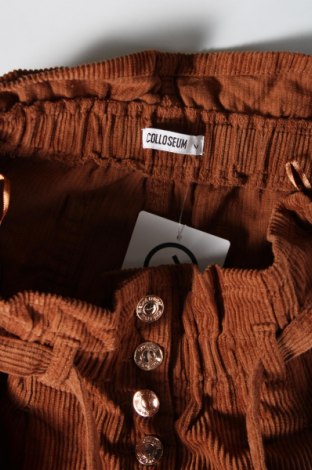 Pantaloni de velvet de femei Colloseum, Mărime M, Culoare Maro, Preț 9,54 Lei