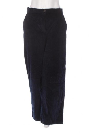 Pantaloni de velvet de femei Des Petits Hauts, Mărime M, Culoare Albastru, Preț 33,55 Lei