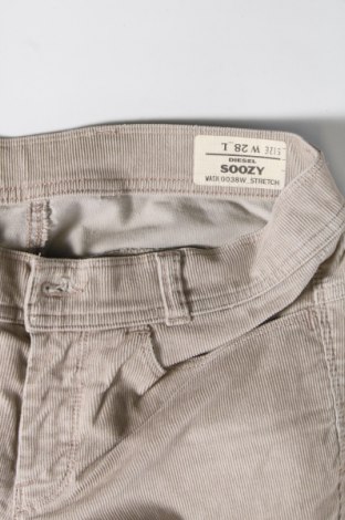 Γυναικείο κοτλέ παντελόνι Diesel, Μέγεθος M, Χρώμα Γκρί, Τιμή 68,33 €