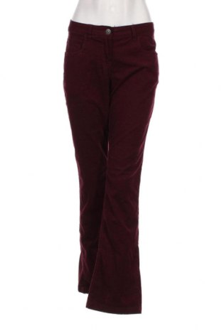 Pantaloni de velvet de femei Esmara, Mărime L, Culoare Roșu, Preț 41,29 Lei