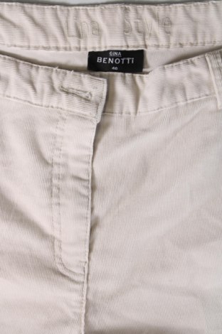 Дамски джинси Gina Benotti, Размер XL, Цвят Екрю, Цена 13,05 лв.