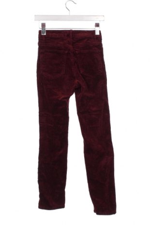 Pantaloni de velvet de femei H&M, Mărime S, Culoare Roșu, Preț 37,20 Lei