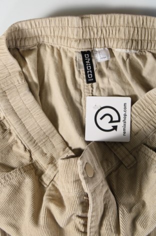 Дамски джинси H&M Divided, Размер M, Цвят Бежов, Цена 11,31 лв.
