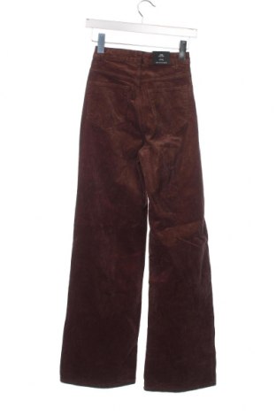 Pantaloni de velvet de femei H&M Divided, Mărime XS, Culoare Maro, Preț 31,78 Lei