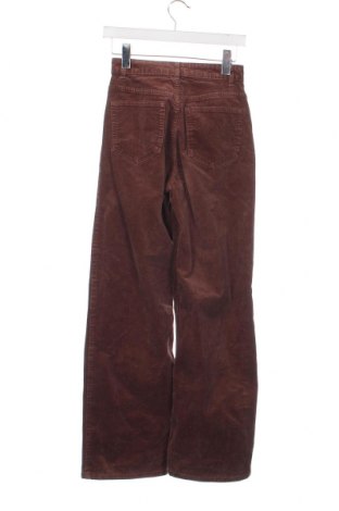 Γυναικείο κοτλέ παντελόνι H&M Divided, Μέγεθος XS, Χρώμα Καφέ, Τιμή 16,15 €