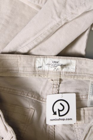 Дамски джинси H&M L.O.G.G., Размер M, Цвят Бежов, Цена 8,80 лв.