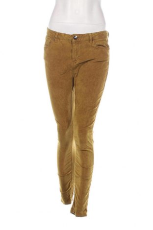 Pantaloni de velvet de femei Hallhuber, Mărime M, Culoare Galben, Preț 120,79 Lei