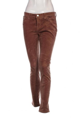 Pantaloni de velvet de femei J Brand, Mărime L, Culoare Maro, Preț 189,47 Lei