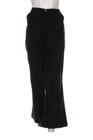 Γυναικείο κοτλέ παντελόνι John Baner, Μέγεθος XXL, Χρώμα Μαύρο, Τιμή 7,18 €