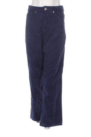 Γυναικείο κοτλέ παντελόνι Koton, Μέγεθος XS, Χρώμα Μπλέ, Τιμή 15,31 €