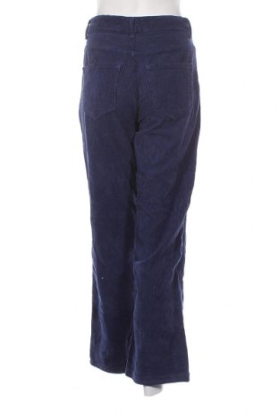 Pantaloni de velvet de femei Koton, Mărime XS, Culoare Albastru, Preț 18,09 Lei