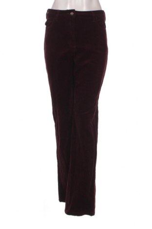 Pantaloni de velvet de femei Lacoste, Mărime S, Culoare Roșu, Preț 47,37 Lei