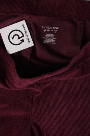 Pantaloni de velvet de femei Land's End, Mărime L, Culoare Roz, Preț 20,23 Lei