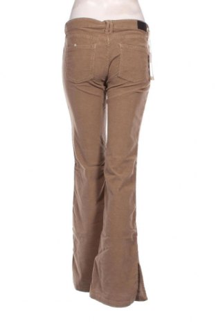 Pantaloni de velvet de femei Le Temps Des Cerises, Mărime S, Culoare Bej, Preț 30,59 Lei