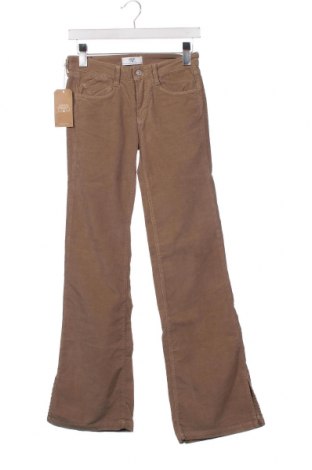 Pantaloni de velvet de femei Le Temps Des Cerises, Mărime XS, Culoare Bej, Preț 30,59 Lei