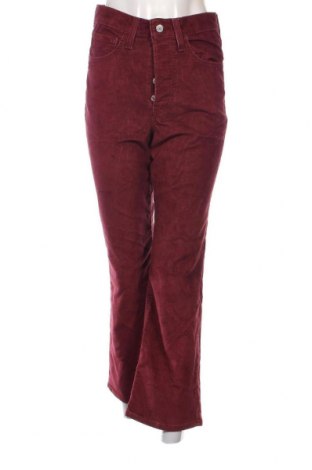 Pantaloni de velvet de femei Levi's, Mărime S, Culoare Roșu, Preț 134,21 Lei