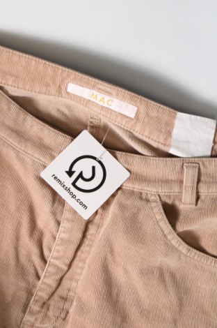 Γυναικείο κοτλέ παντελόνι Mac, Μέγεθος L, Χρώμα  Μπέζ, Τιμή 10,41 €