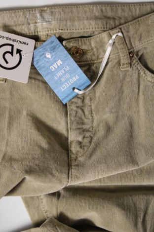 Pantaloni de velvet de femei Mac, Mărime M, Culoare Verde, Preț 179,61 Lei