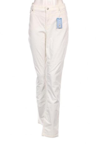Pantaloni de velvet de femei Mac, Mărime XL, Culoare Ecru, Preț 261,71 Lei