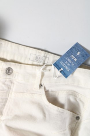 Γυναικείο κοτλέ παντελόνι Mac, Μέγεθος L, Χρώμα Λευκό, Τιμή 12,06 €