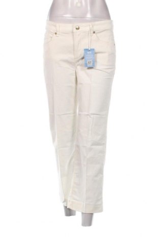 Pantaloni de velvet de femei Mac, Mărime S, Culoare Alb, Preț 76,97 Lei
