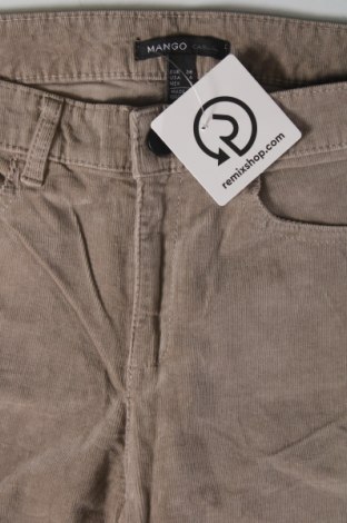 Pantaloni de velvet de femei Mango, Mărime S, Culoare Maro, Preț 11,18 Lei