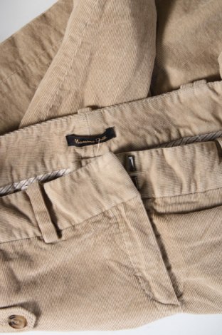 Дамски джинси Massimo Dutti, Размер M, Цвят Бежов, Цена 40,80 лв.