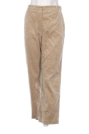 Pantaloni de velvet de femei Massimo Dutti, Mărime M, Culoare Bej, Preț 127,50 Lei