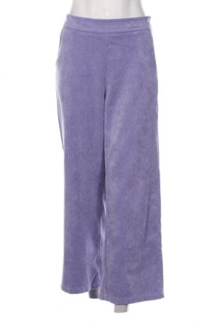 Pantaloni de velvet de femei Momenti, Mărime S, Culoare Mov, Preț 24,80 Lei