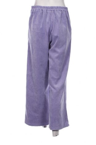 Pantaloni de velvet de femei Momenti, Mărime S, Culoare Mov, Preț 95,39 Lei