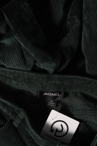 Pantaloni de velvet de femei Monki, Mărime M, Culoare Verde, Preț 35,36 Lei