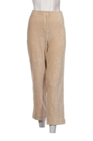 Pantaloni de velvet de femei Opus, Mărime M, Culoare Ecru, Preț 114,08 Lei