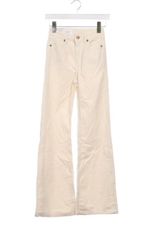 Γυναικείο κοτλέ παντελόνι Pepe Jeans, Μέγεθος XXS, Χρώμα Εκρού, Τιμή 16,08 €