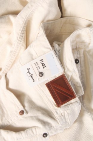 Γυναικείο κοτλέ παντελόνι Pepe Jeans, Μέγεθος S, Χρώμα Εκρού, Τιμή 80,41 €