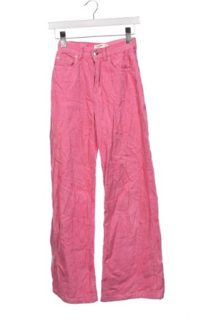 Дамски джинси Pull&Bear, Размер XXS, Цвят Розов, Цена 13,05 лв.