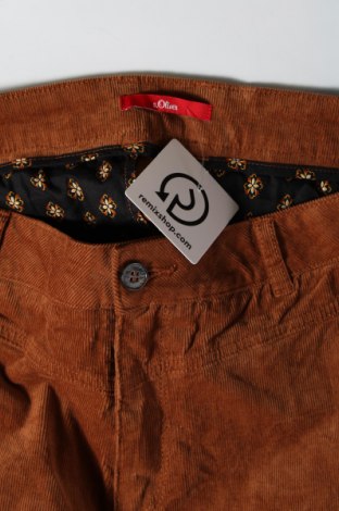 Γυναικείο κοτλέ παντελόνι S.Oliver, Μέγεθος XL, Χρώμα  Μπέζ, Τιμή 8,88 €