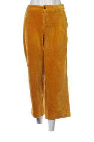 Pantaloni de velvet de femei S.Oliver, Mărime L, Culoare Galben, Preț 26,97 Lei
