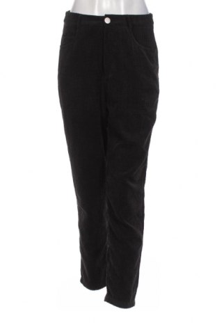 Γυναικείο κοτλέ παντελόνι SHEIN, Μέγεθος S, Χρώμα Μαύρο, Τιμή 1,97 €