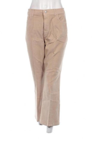 Γυναικείο κοτλέ παντελόνι Sisley, Μέγεθος L, Χρώμα  Μπέζ, Τιμή 48,25 €