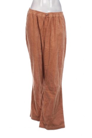 Pantaloni de velvet de femei Soft Rebels, Mărime XL, Culoare Maro, Preț 53,68 Lei