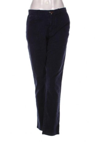 Γυναικείο κοτλέ παντελόνι Springfield, Μέγεθος L, Χρώμα Μπλέ, Τιμή 9,92 €