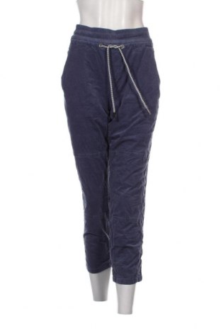 Pantaloni de velvet de femei Street One, Mărime M, Culoare Albastru, Preț 40,46 Lei