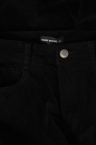 Pantaloni de velvet de femei Tally Weijl, Mărime XS, Culoare Negru, Preț 9,54 Lei
