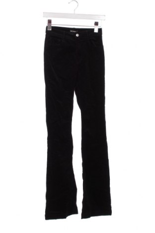 Γυναικείο κοτλέ παντελόνι Tally Weijl, Μέγεθος XS, Χρώμα Μαύρο, Τιμή 3,77 €