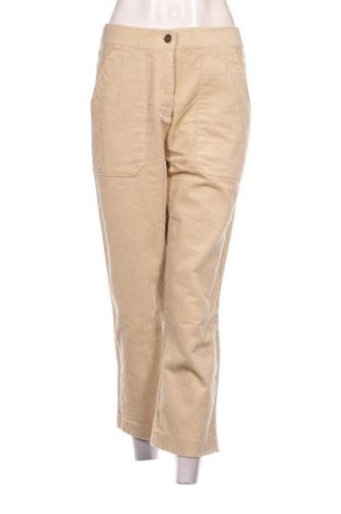 Γυναικείο κοτλέ παντελόνι The Korner, Μέγεθος M, Χρώμα  Μπέζ, Τιμή 10,07 €