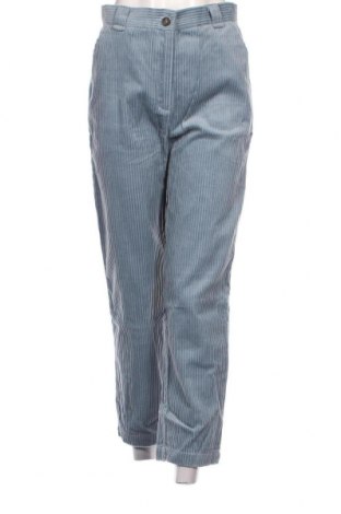 Γυναικείο κοτλέ παντελόνι The Korner, Μέγεθος M, Χρώμα Μπλέ, Τιμή 9,59 €