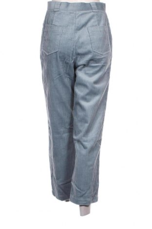 Pantaloni de velvet de femei The Korner, Mărime M, Culoare Albastru, Preț 73,42 Lei