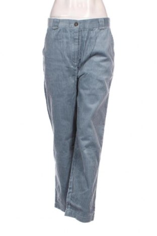 Γυναικείο κοτλέ παντελόνι The Korner, Μέγεθος L, Χρώμα Μπλέ, Τιμή 19,18 €